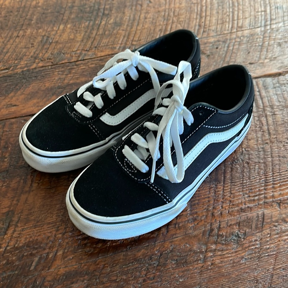 NWOT kids black vans